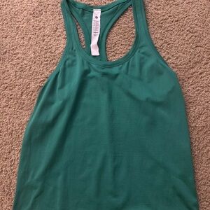 lululemon athletica Teal Racerback Tank Top